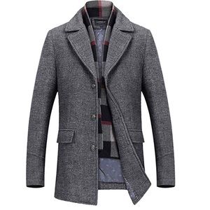 Invachi men’s wool coat